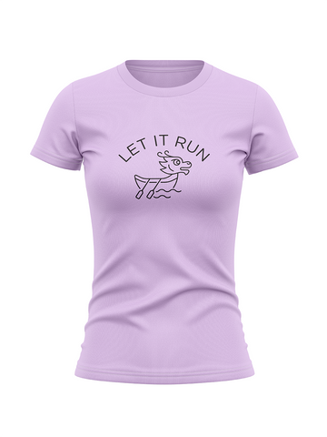 Women's Let it Run Short Sleeve Jersey Lavender