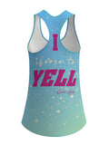 Women's I Choose to Yell Sublimated Relaxed Tank